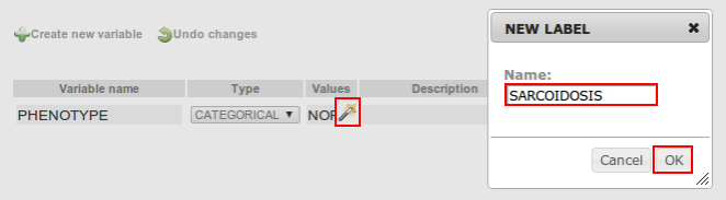 Assign values to variables